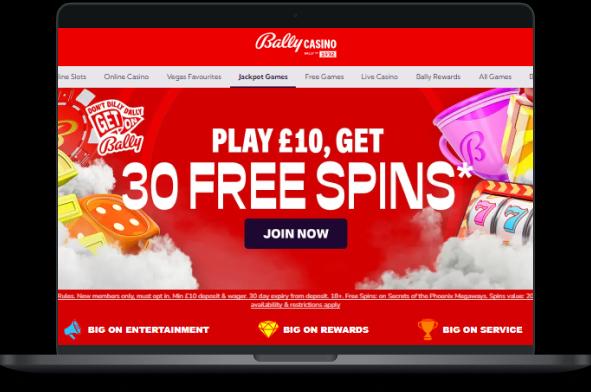 Bally Casino Desktop